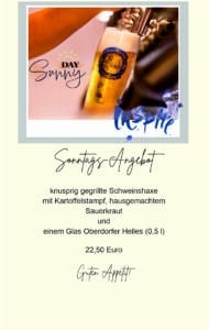 angebot sonntagskarte 31082025 Burghotel Münzenberg